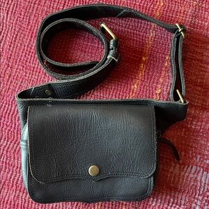 Festival Black Leather Utility Belt -Burning Man 🔥